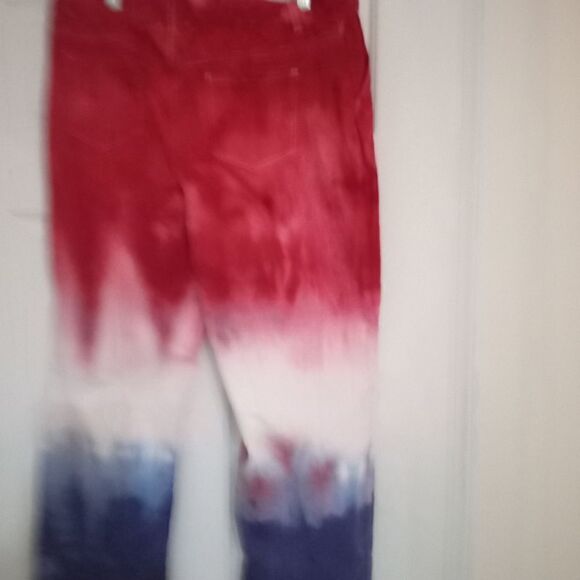 Customized tye and dye jeans SZ 12P - Picture 5 of 13